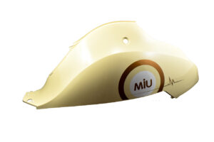 Καπάκι Πλαιν.Αριστερό  Εκρού με Αυτοκόλλητο MIU50/HT50QT-4