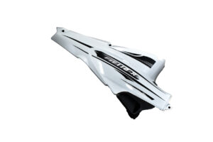 Καπάκι Δεξί Μεγάλο Λευκό/Μαύρο Αυτοκόλλητο FIT110R/XGJ110-16D