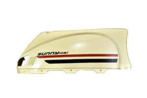 Καπάκι Πλαινό Δεξί  Εκρού με Αυτοκ/το ASUS/SUNNY125I EURO 4