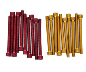 Βίδες Χρωματ.6Χ70ΜΜ Κοκ/Χρυσ.10τμχ.