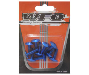 Βίδες Μπλέ 6Χ20 Πλατ.Κεφ.10τμχ/Σετ