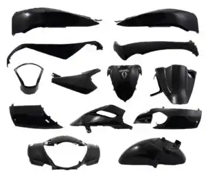 Κουστούμια OEM-A Μαύρα 13τμχ SH125/150'13-17