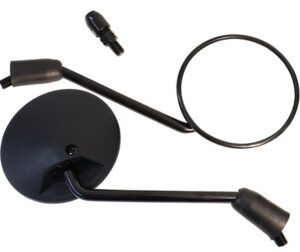 Καθρέφτης Δεξιός W/E-MARK Μαύρος με Βίδα YAM/WR250R/X, ENDURO