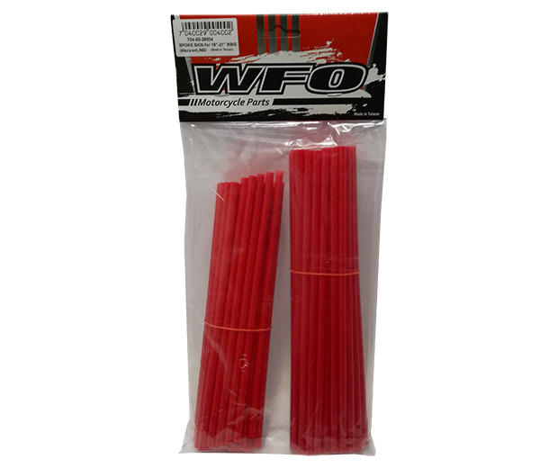 Ακτίνες Τροχού -Καλύμματα Κοκκιν. WFO (80τμχ/Σετ)