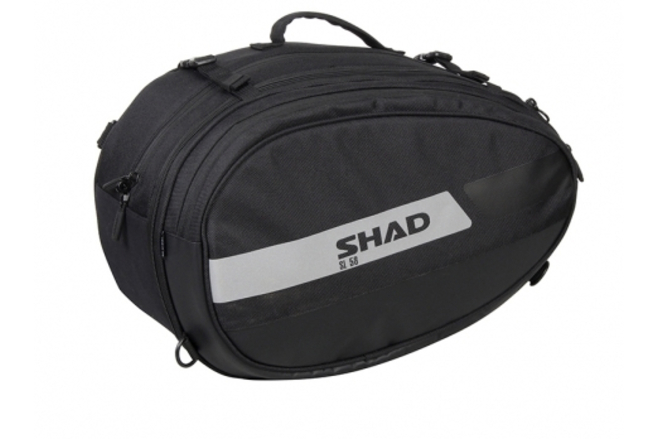 Βαλιτσάκια Μαλακά Πλαινά EXPANDABLE SHAD X0SL58/SL58 (Σετ) Μαύρα - Image 5