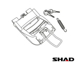 Ανταλλακτικά SHAD/D1BNMAR SH42 Κλειδαριά Βαλίτσας