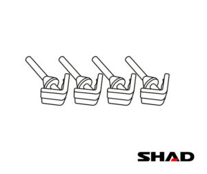 Ανταλλακτικό SHAD/200799R SH48 Λάστιχα Βάσης βαλίτσας