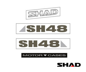 Ανταλλακτικό SHAD/D1B481ETR Αυτοκόλλητο Γκρι Νεο SH48
