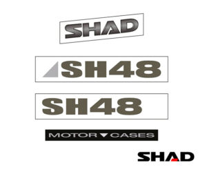 Ανταλλακτικό SHAD/D1B482ETR Αυτοκόλλητο TITANIUM Νεο SH 48