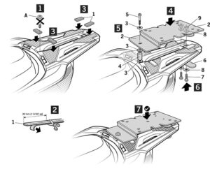 Αξεσουάρ SHAD H0SH17ST TOP MASTER HONDA SH 125 '17-18