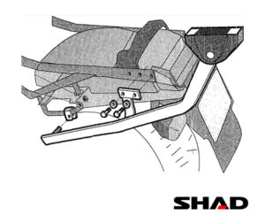 Αξεσουάρ SHAD H0C19F+D1BNFL FULL MASTER HONDA CBR 1100 XX '99-02