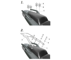 Αξεσουάρ SHAD H0CB64SF SIDE MASTER HONDA CBF 500 '06-08