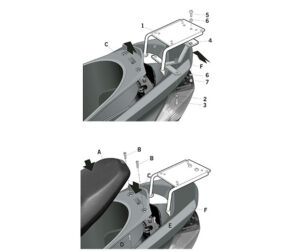 Αξεσουάρ SHAD Y0TR14ST TOP MASTER YAMAHA TRICITY 125 '14-23