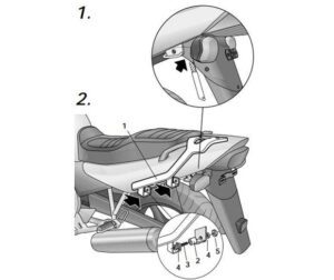 Αξεσουάρ SHAD Υ0Χ66Τ TOP MASTER YAMAHA XJ 600 S/N '96-00