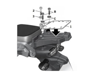 Αξεσουάρ SHAD Y0XT10ST TOP MASTER YAMAHA XT1200 Z SUPER TENERE '10-13