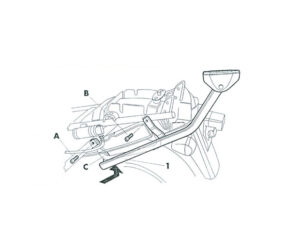 Αξεσουάρ SHAD S0G78T TOP MASTER SUZUKI GSX 600 F '98-04/GSX 750 F '98-02
