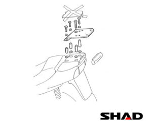 Αξεσουάρ SHAD V0E59T SPECIFIC KIT PIAGGIO ENERDY 50 '99-04