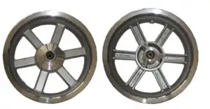 Ρόδα Εμπρός ALLOY Ασημί Ζάντα FEVER HT125T-25/HT150T-11