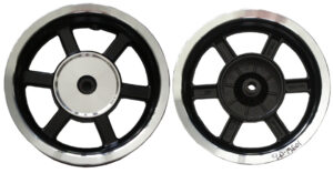 Ρόδα Πίσω ALLOY Μαύρη Ζάντα FEVER HT125T-25/HT150T-11