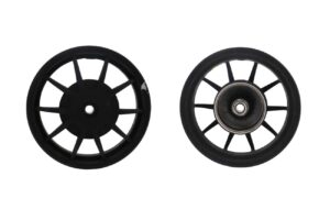 Ρόδα Πίσω ALLOY Μαύρη MIU50/HT50QT-4