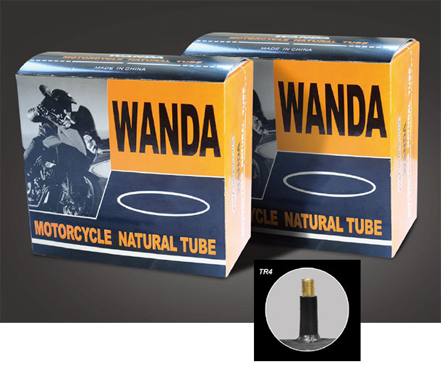 Σαμπρέλα Μοτοσυκλετών 410-18 TR4 NATURAL WANDA