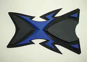 Προστατευτικό Ρεζερβ. Αυτοκόλλητο *CONVEX* Μπλε/Μαύρο