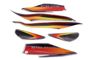 Αυτοκόλλητα Για SHINERAY/XY110-NITRO (7τμχ)