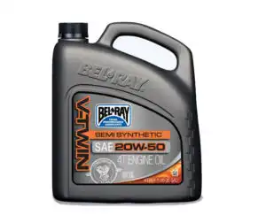 Λιπαντικό BEL-RAY 96910 V-TWIN 20W-50 X4L Ημί-Συνθ.API SN/JASO MA2