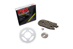 RK KIT Αλυσίδα-Γρανάζια 15/37 428SB X 106L (C3039/B3106) CRYPTON115'04