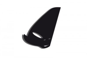 Αυτοκόλλητο UFO AD02477#K 50CM ALIEN Μαύρο