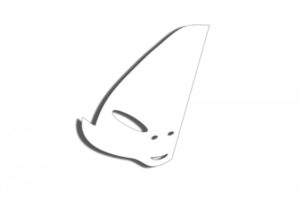 Αυτοκόλλητο UFO AD02477#W 50CM ALIEN Λευκό