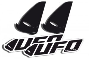 Αυτοκόλλητα UFO AD02478#K Πλαινά ALIEN Μαύρα