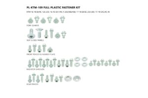 Βίδες UFO Σετ AC02436 SX-SXF '16-18, EXC-EXC-F '17-18