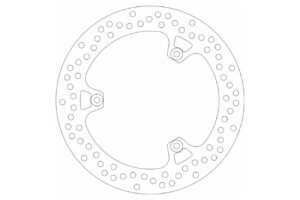 Δισκόπλακα SBS/5246 267X132X5,0X3X8,5 Πισ. MAJESTY400'05-13