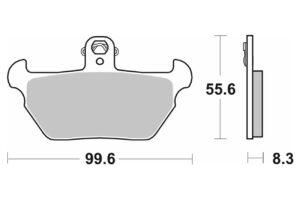 Τακάκια SBS 644HS FA170 FR