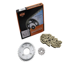 KETOZ Αλυσίδα-Γρανάζια Κιτ 14/36 Χρυσή 420H X 108L SUPRA-X125I HELMIN