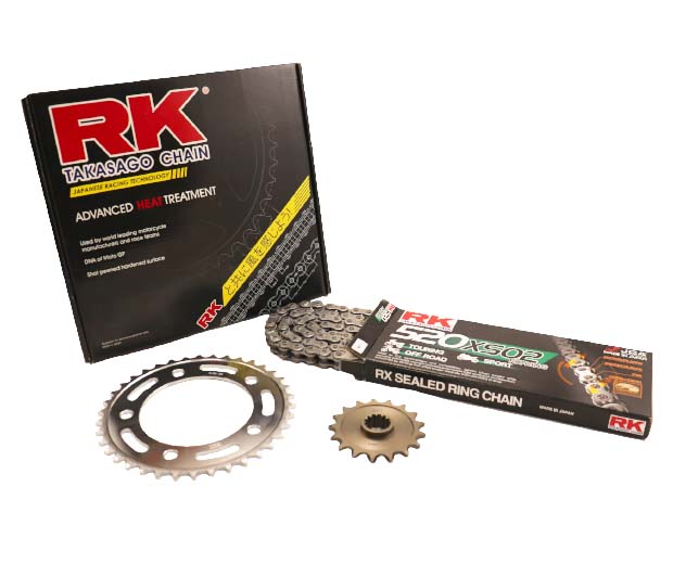 RK KIT Αλυσίδα-Γρανάζια 15/46 RK525XSO -122L XTZ700TENERE'19-22,XTZ690