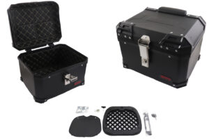 Βαλιτσάκι STR/0857 45λιτ.τετραγ.Μαύρο με Επενδ.και Μαξιλάρι Πλάτης