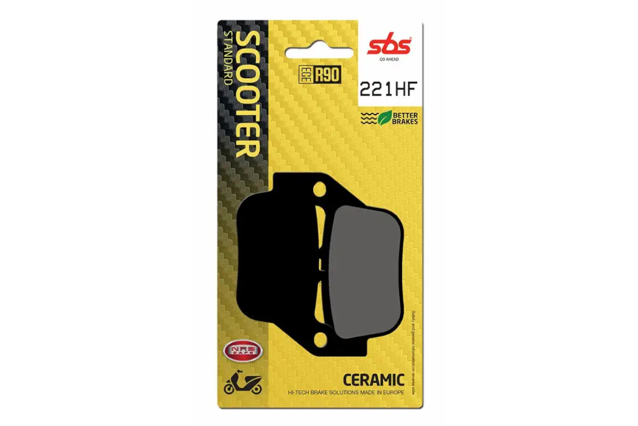 Τακάκια SBS 221HF FA678 Πίσω YP250X-MAX'14-16 - Image 2