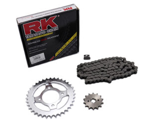 RK KIT Αλυσίδα-Γρανάζια 14/36 428SB X 110L (C3124/B3102) VELOS125R