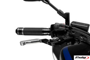 Μανέτα PUIG 14PNP Δεξ. 3.0 EXTEND. Μαύρη/Ασημί UNIVERSAL