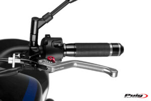 Μανέτα PUIG 220PR 3.0 Αριστ.ρυθμ. Χ. Αντάπτορα  Ασημί/Κόκκινο UNIVERSAL