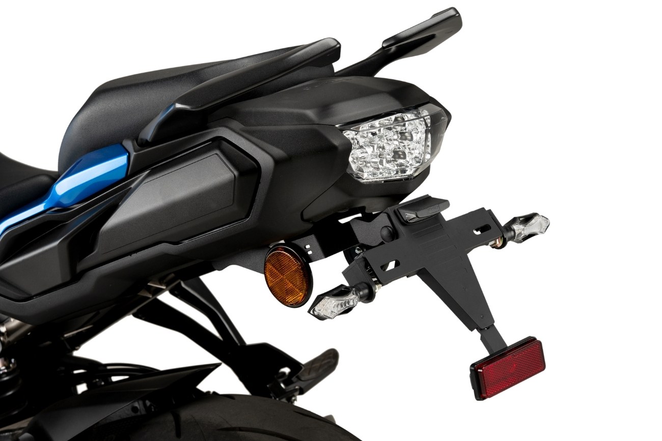 Βάση Πινακίδας/PUIG 21142N Μαύρη SUZUKI GSX-S1000GT '22