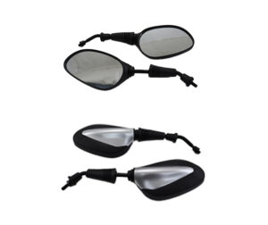 Καθρέφτες Σετ/M8 Μαύρο-Ασημί KYMCO/AGILITY125RS'10-12  12"τροχο