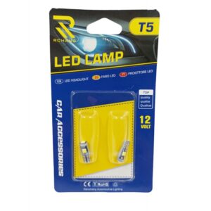 LED Ψείρες Λευκό Φώς T5/12V