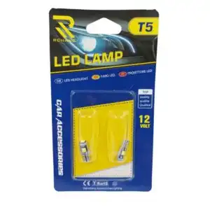 LED Ψείρες Λευκό Φώς T5/12V
