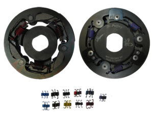 Σιαγωνάκια Συμπλέκτη  Κομπλέ DR.PULLEY & Ελατ.HIT161302 45DEG. 100CC 2T,SCARABEO,NITRO,BW'S,KYMCO