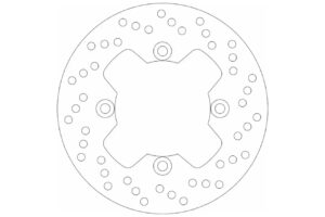 Δισκόπλακα SBS/5004 220X100X4,0X4X10,5 Πισ. VERSYS650,Z750,ER-6N,ZX-6R,ZX-10R