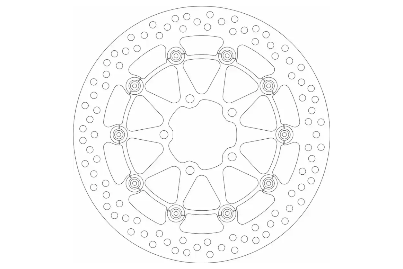 Δισκόπλακα SBS/5020 310X69X5,0X5X10,5 Εμπρ. V-STROM1000'02-11/650'04-06,KLV1000'04-07