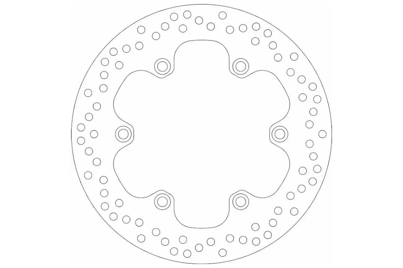 Δισκόπλακα SBS/5080 276X144X5,0X6X10,5 Εμπρ. CBR125R'03-10,TRANSALP600'87-90,TIGER900'93-98